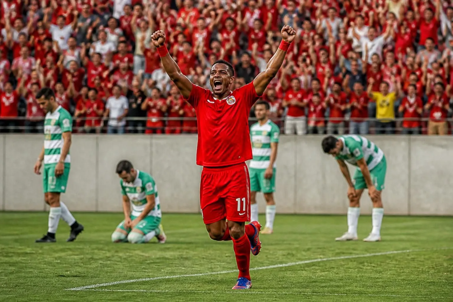 América de Cali se impone a Santos Laguna con gol en tiempo de descuento