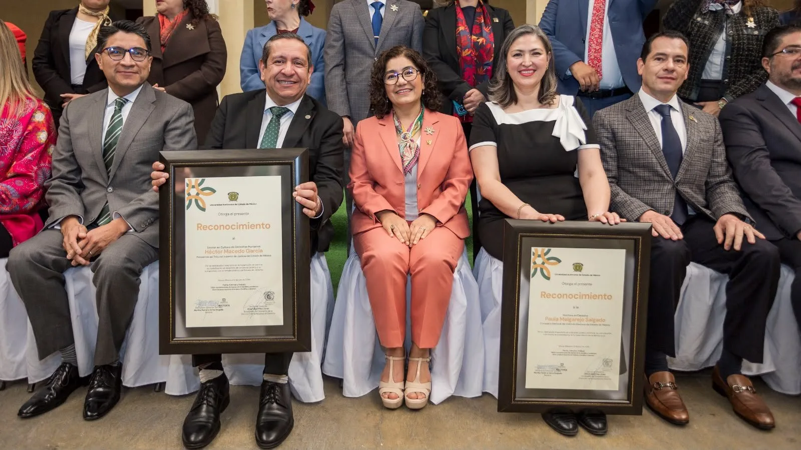 La UAEMéx reconoce a destacados juristas por su contribución al Estado de Derecho