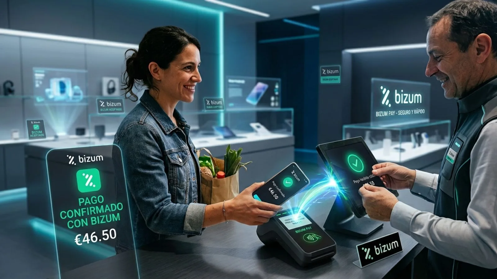 Bizum Pay llega para facilitar pagos móviles sin contacto en comercios físicos