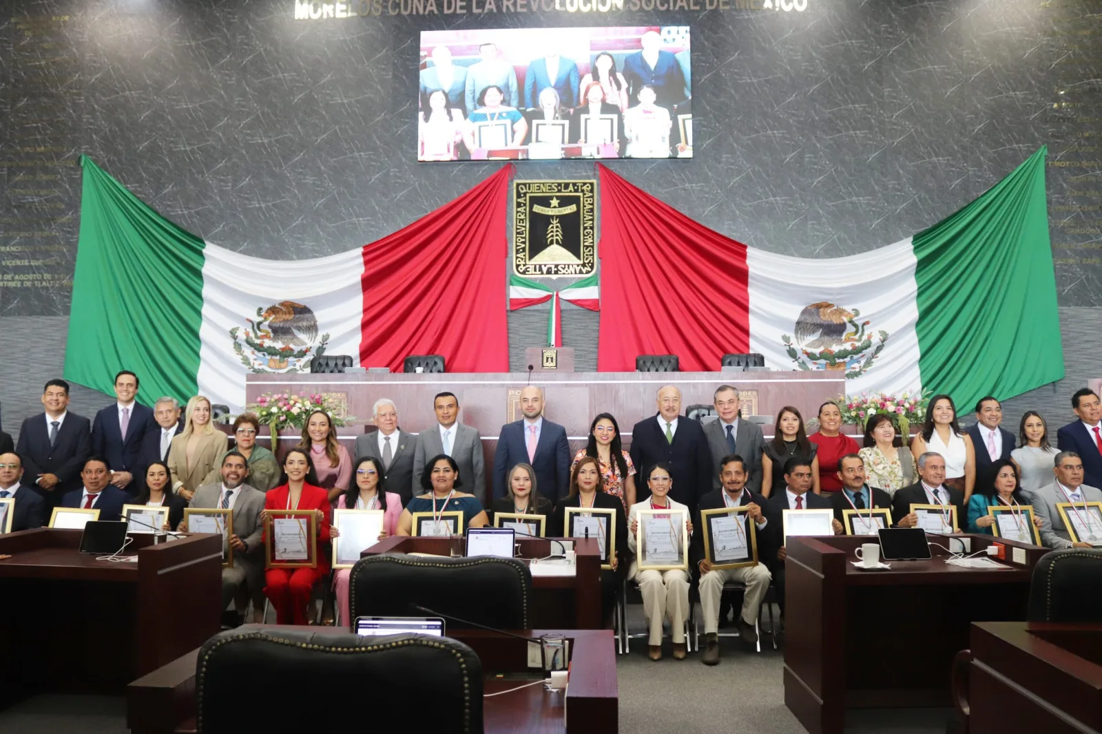 Congreso de Morelos reconoce a 16 destacados abogados con el premio “Antonio Díaz Soto y Gama” 2026