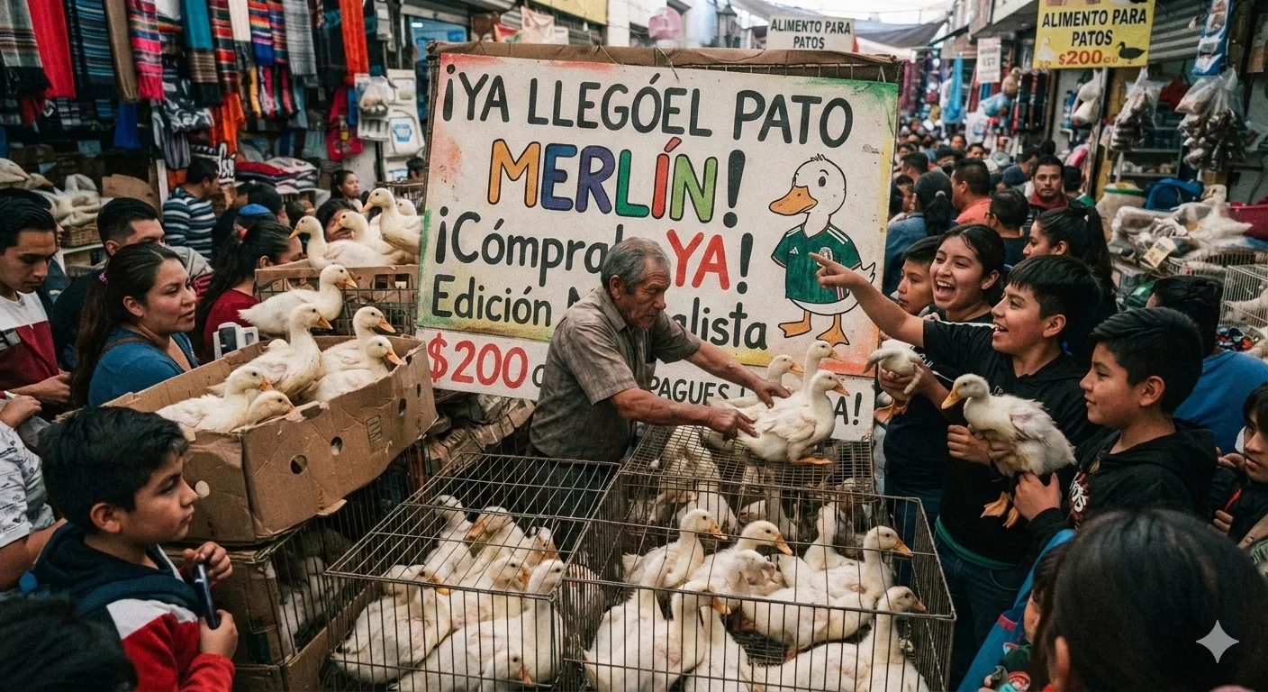 Crece la venta irresponsable de patos tras la viralidad del "Merlín" en redes sociales