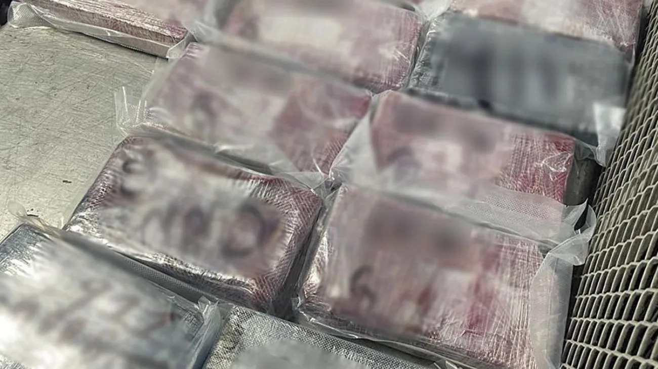 Detienen a once pasajeros con 165 kilos de cocaína en el aeropuerto de Tijuana