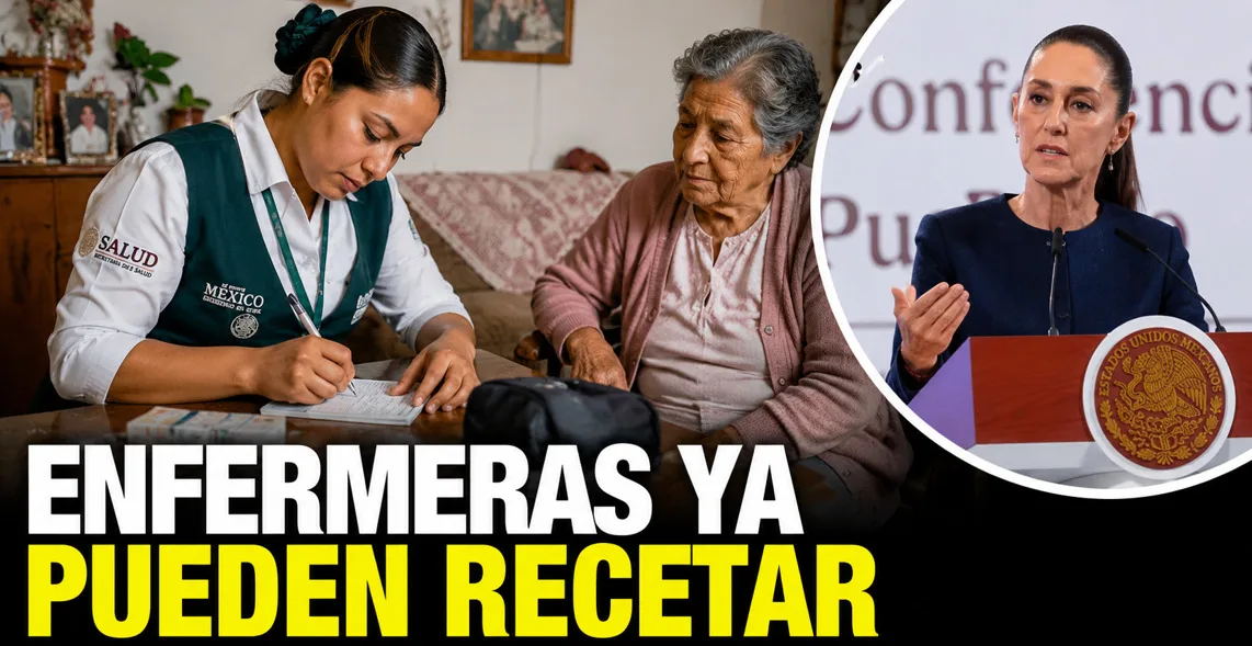 Enfermeras con licenciatura podrán recetar medicamentos según nuevo programa federal