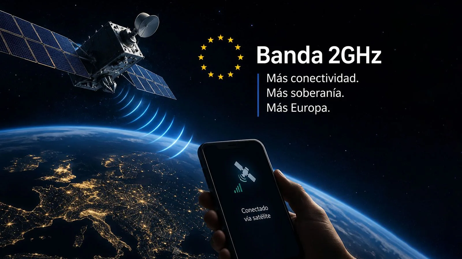 España impulsa consulta para reservar y regular frecuencias satelitales en la banda de 2 GHz
