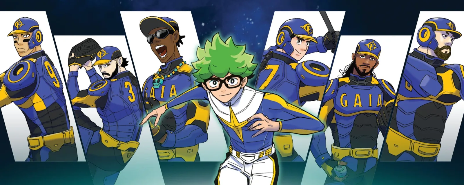 GalaXic Baseball League mezcla béisbol y ciencia ficción en un manga original y divertido