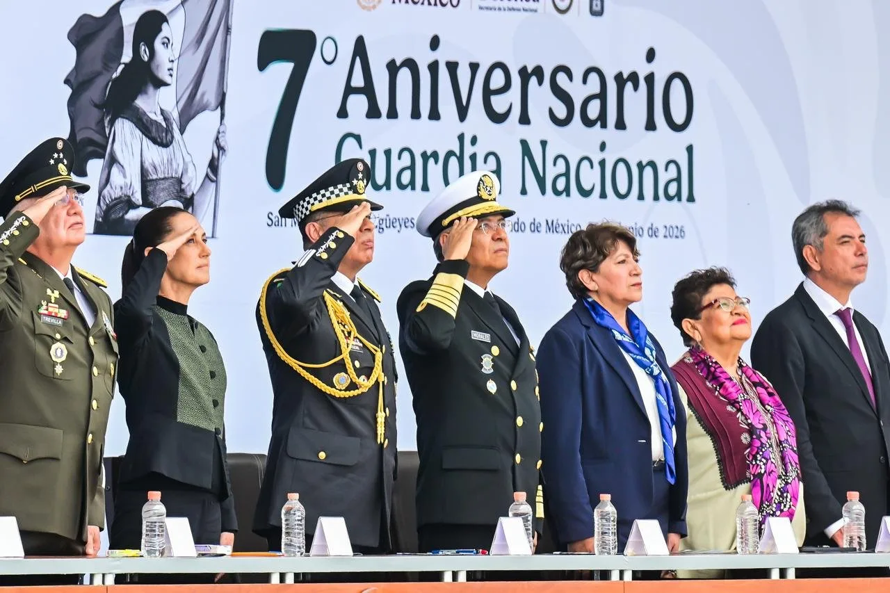 Guardia Nacional celebra su séptimo aniversario con avances en su expansión y estructura