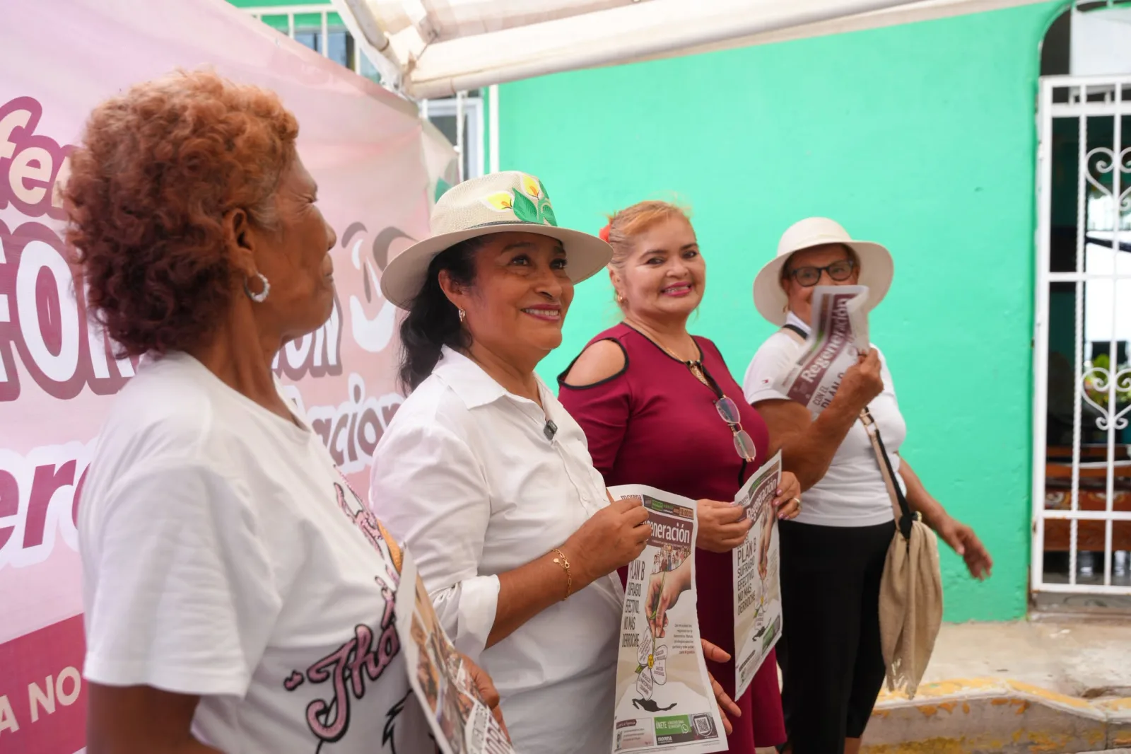 Habitantes de Acapulco respaldan a Abelina López y piden continuidad a la 4T