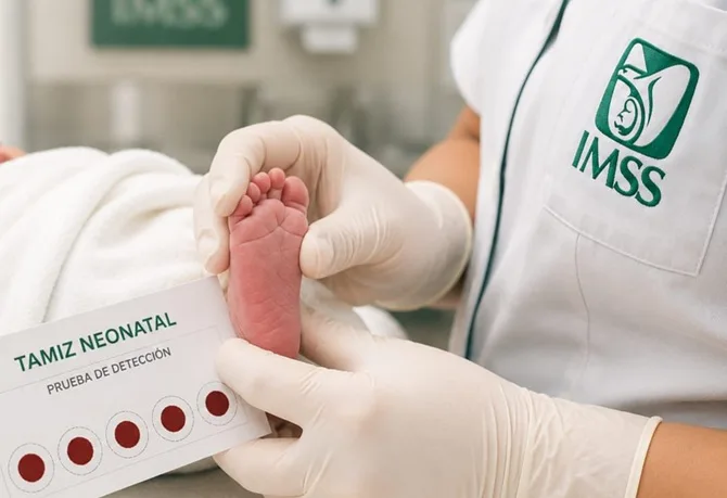 IMSS recomienda realizar tamiz neonatal para detectar enfermedades en recién nacidos