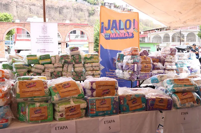 Inicia en Morelia registro para recibir kits de pañales y servicios con Jalo por las Mamás