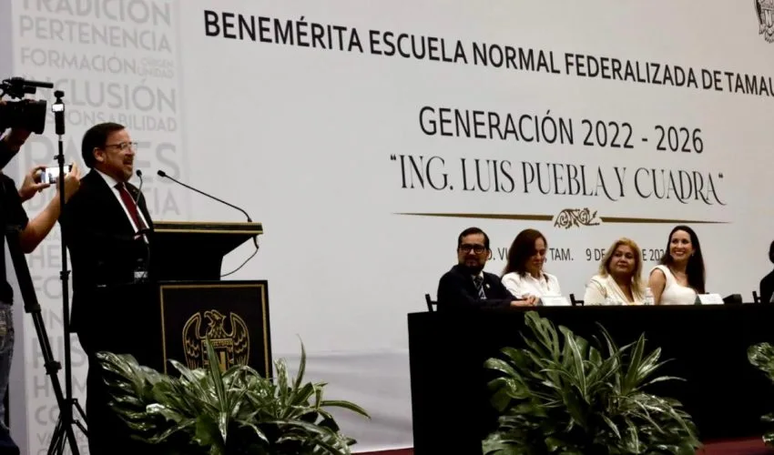 La BENFT celebra 137 años formando a 143 nuevos docentes para Tamaulipas
