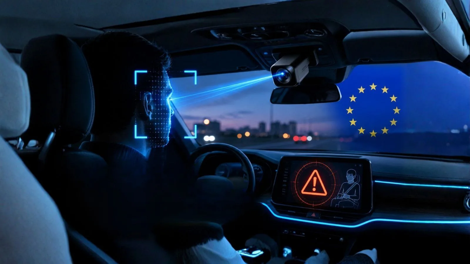 La UE exige cámaras internas en coches nuevos para vigilar distracciones del conductor