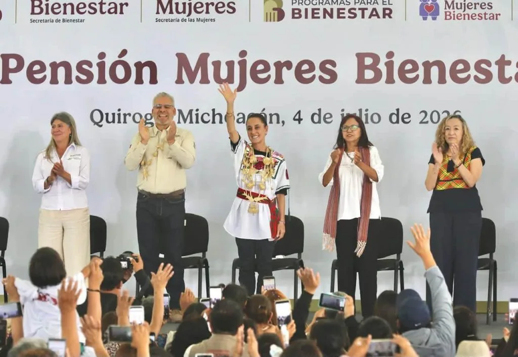 Más de 140 mil mujeres michoacanas reciben apoyo con la Pensión Mujeres Bienestar