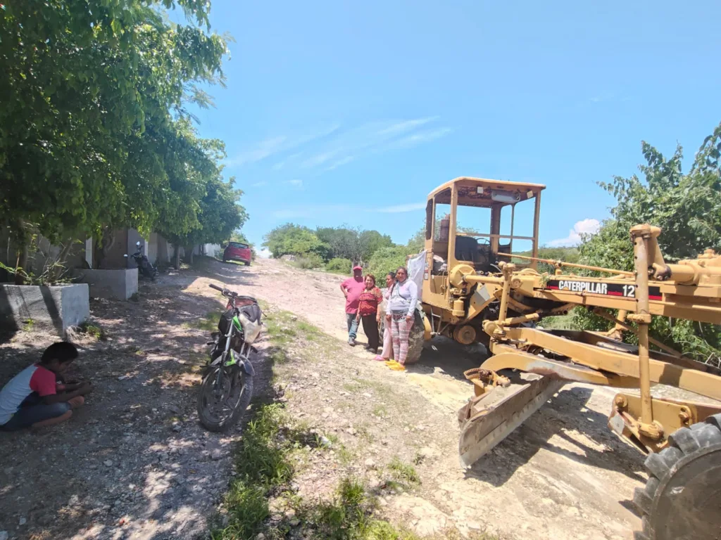 Mejoran vialidades en El Cascalote tras gestiones de Antorcha y autoridades municipales