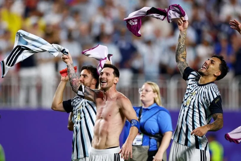 Messi celebra con pasión el pase de Argentina a semifinales del Mundial 2026