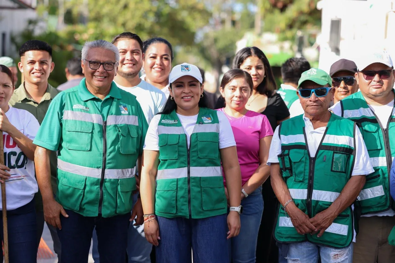 Municipio y vecinos impulsan limpieza y cuidado comunitario en colonia Zetina Gasca