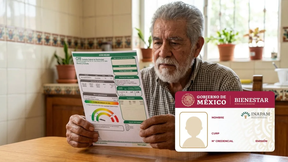 No hay descuentos en el recibo de luz de CFE con la credencial INAPAM en 2026