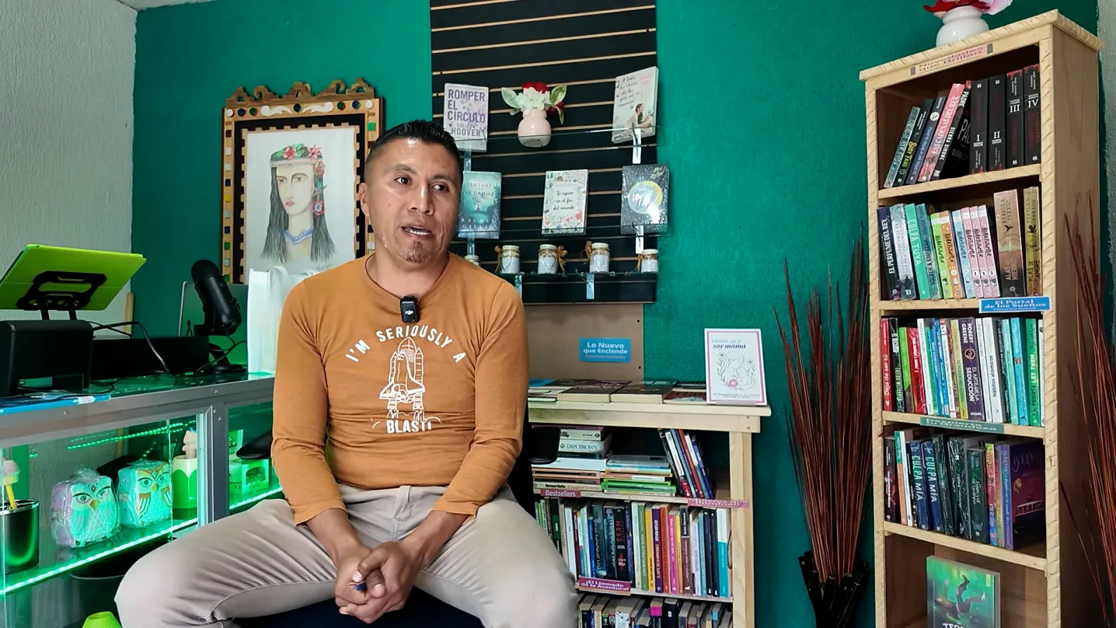 OTIREKI, la primera librería en Pinos, busca incentivar la lectura y la cultura local