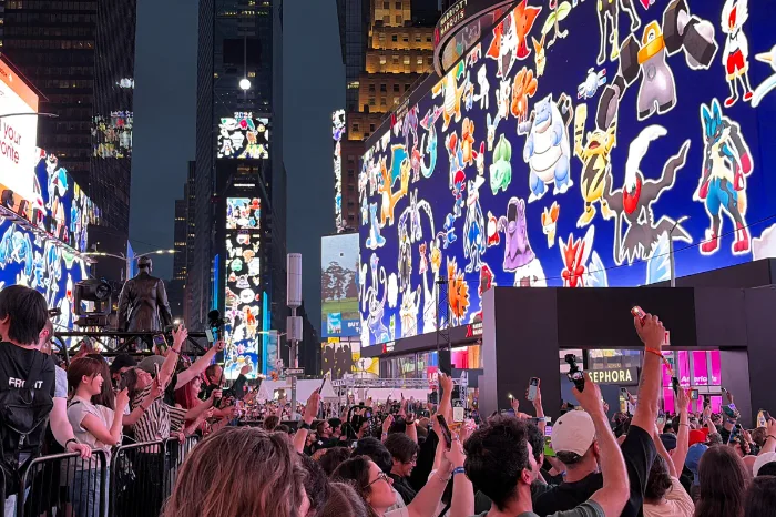 Pokémon GO celebra una década con evento masivo en Times Square
