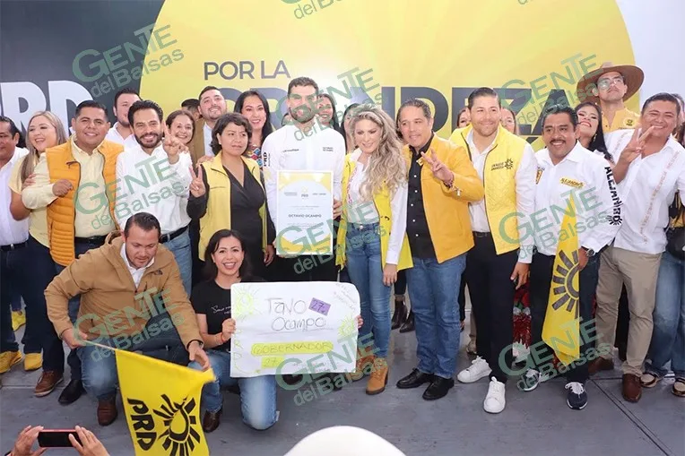 PRD Michoacán respalda a Octavio Ocampo para liderar la recuperación del estado