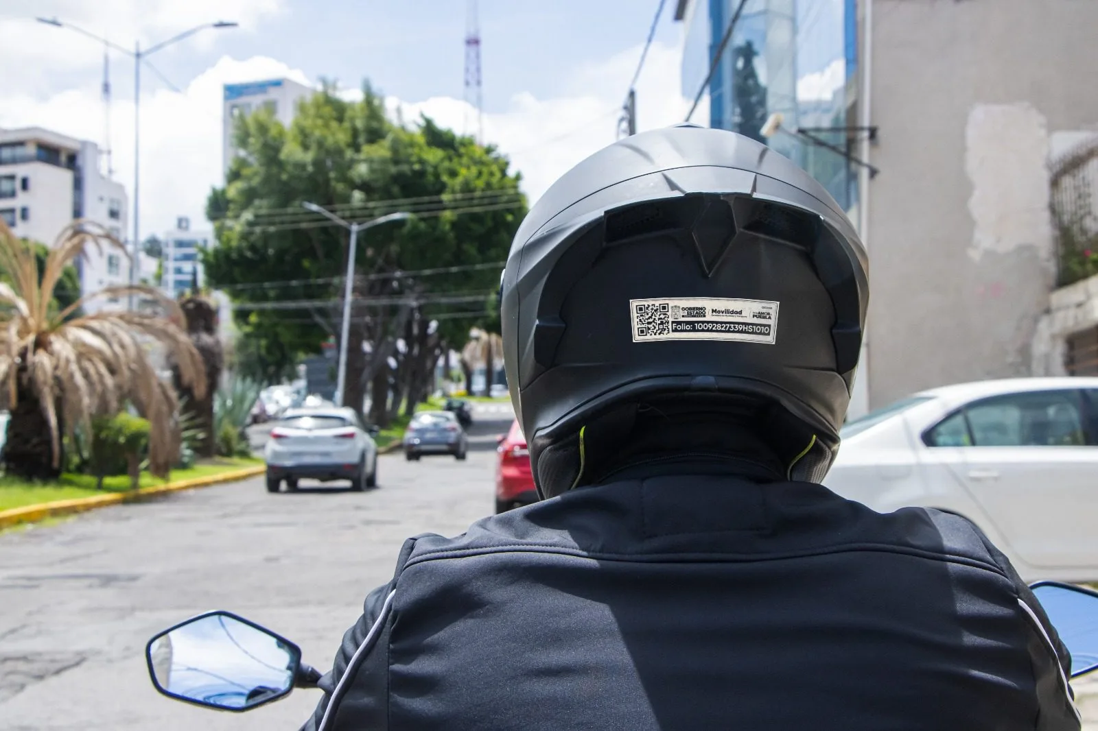 Puebla inicia entrega gratuita del chip electrónico obligatorio para motociclistas