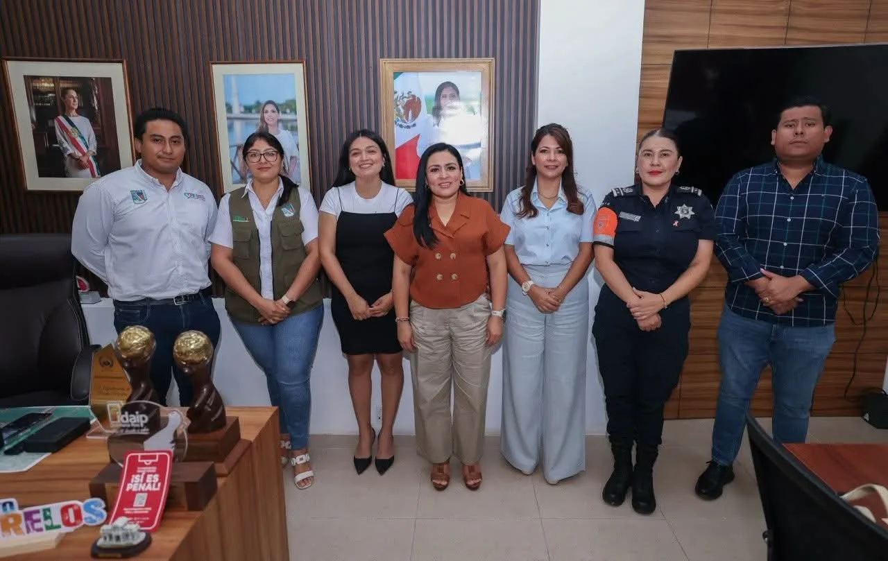 Puerto Morelos fortalece la Estrategia Violeta para proteger a mujeres y menores