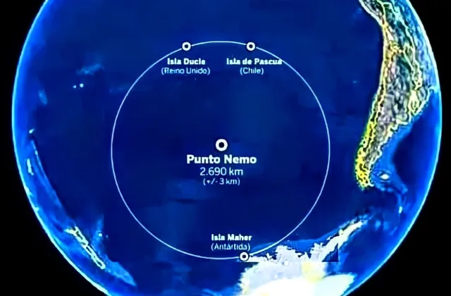 Punto Nemo, el lugar más remoto y solitario del océano Pacífico