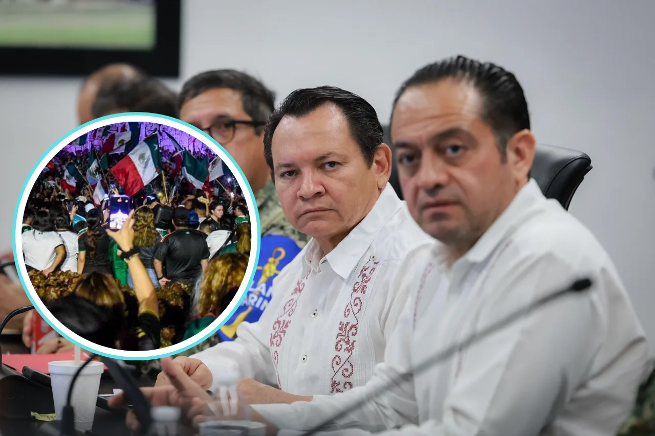 Refuerzan seguridad en la Zona Fan del Kukulcán para México vs Inglaterra