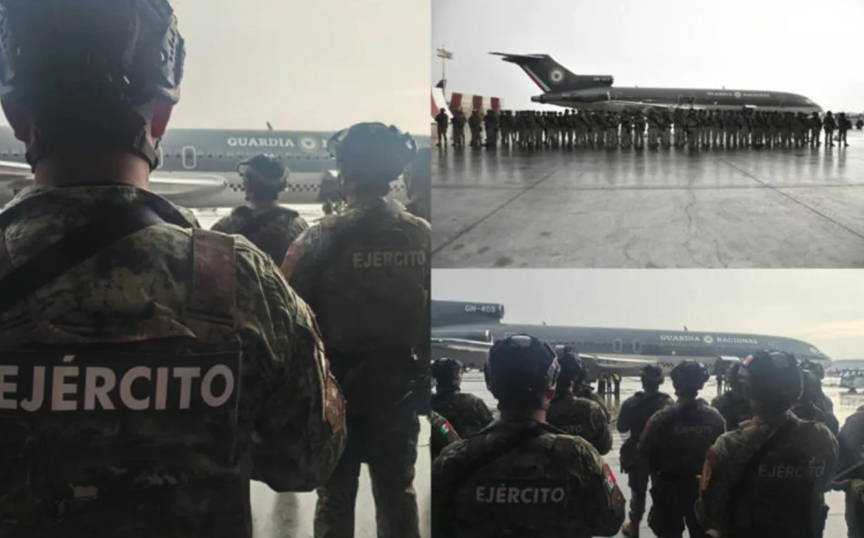 Sedena envía refuerzo de mil soldados y fuerzas especiales para fortalecer seguridad en Sinaloa