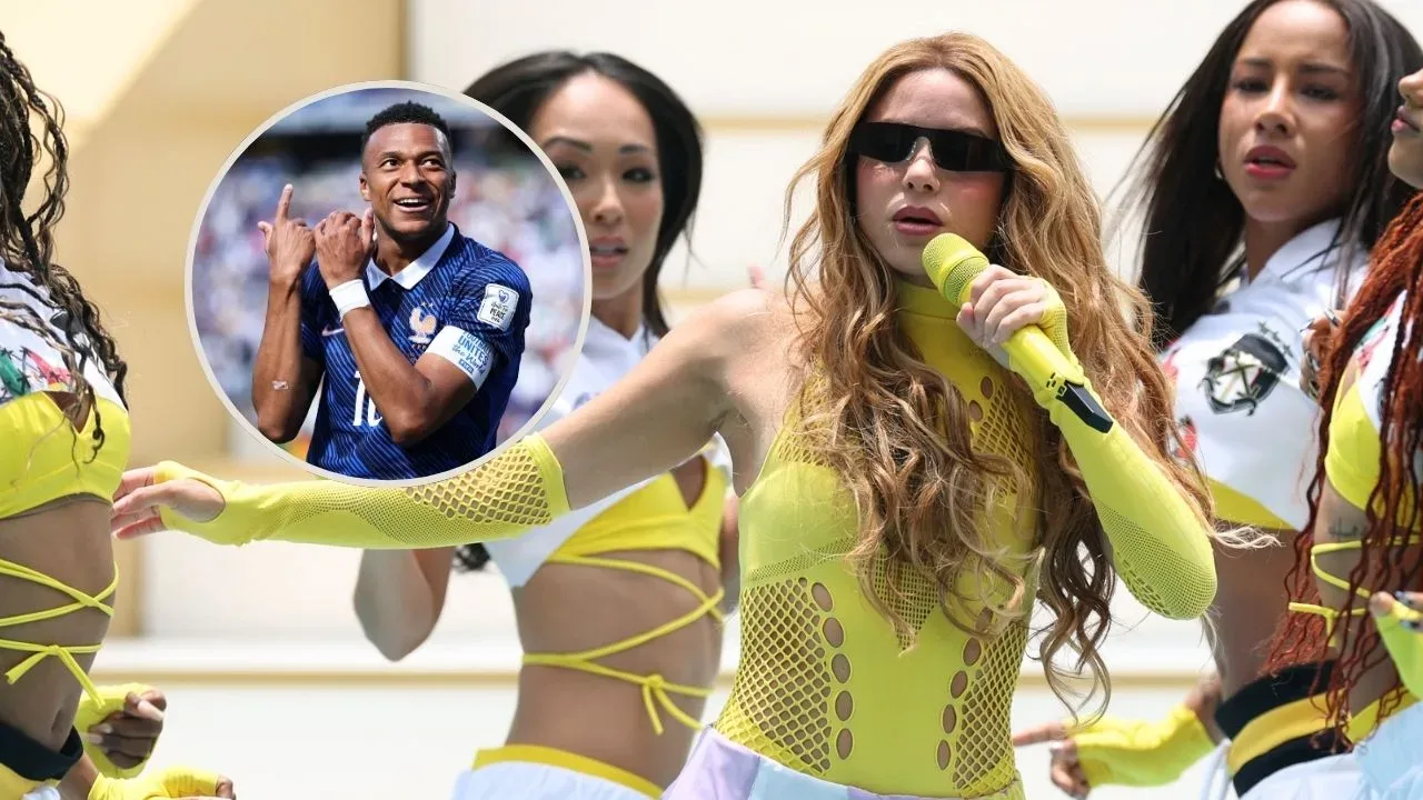 Shakira revela a Mbappé como primera estrella confirmada en el himno oficial del Mundial 2026