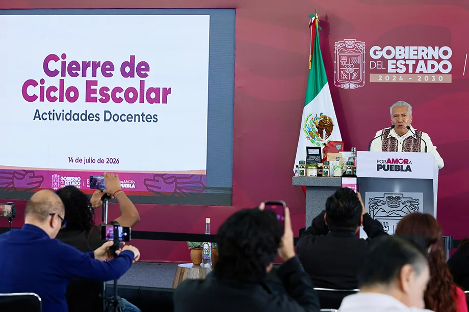 Termina ciclo escolar 2025-2026 para más de un millón y medio de estudiantes en Puebla