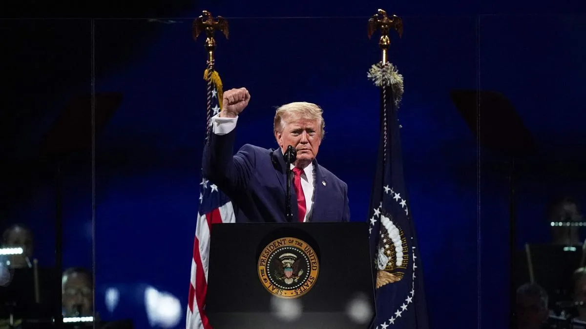 Trump celebra el 250 aniversario de EEUU resaltando su grandeza y advirtiendo sobre el comunismo