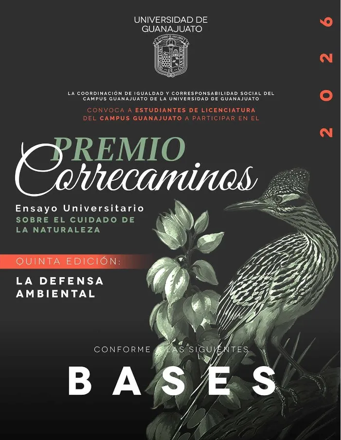 Universidad de Guanajuato convoca a ensayo sobre cuidado ambiental para Premio Correcaminos