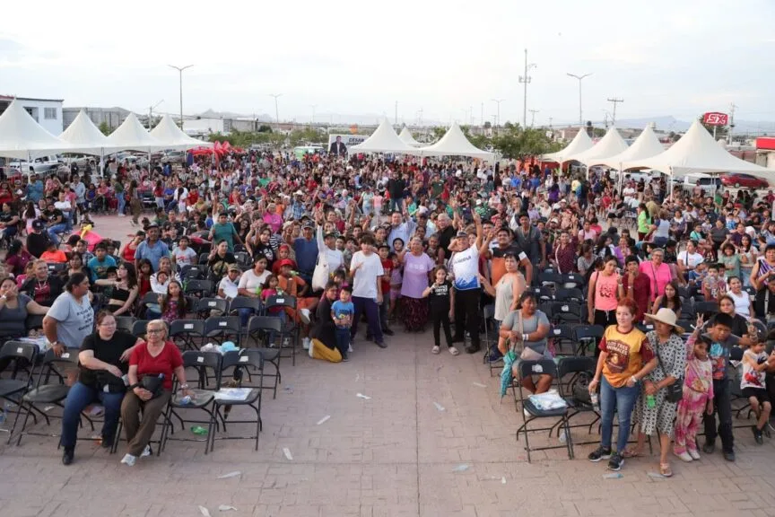 Más de mil personas del sur de la ciudad dialogan con César Jáuregui sobre necesidades comunitarias