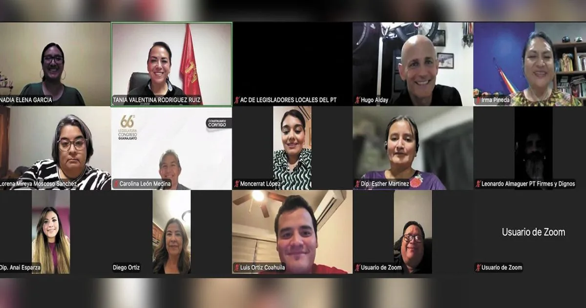 Tania Valentina Rodríguez lidera encuentro nacional de legisladores del PT por la justicia social